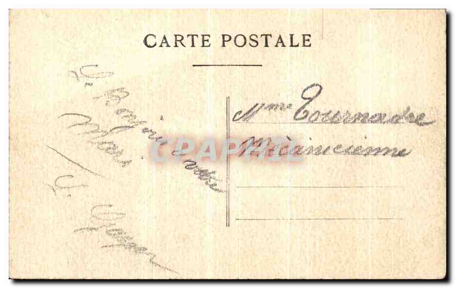 CPA Feurs — Rückseite