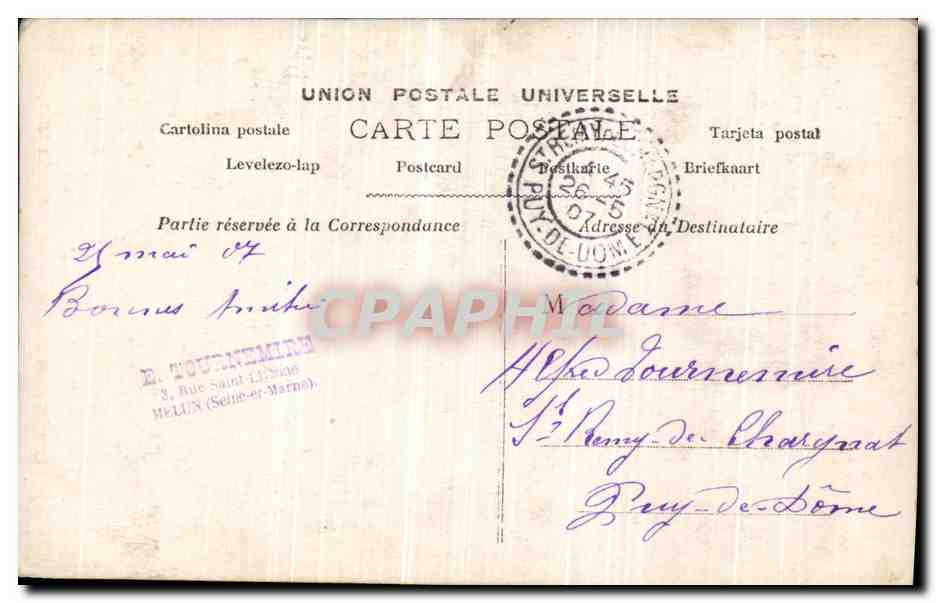 L'Armée et la Religion sacrifiées — DIEU ET LA FRANCE — éditeur IRIS — Rückseite