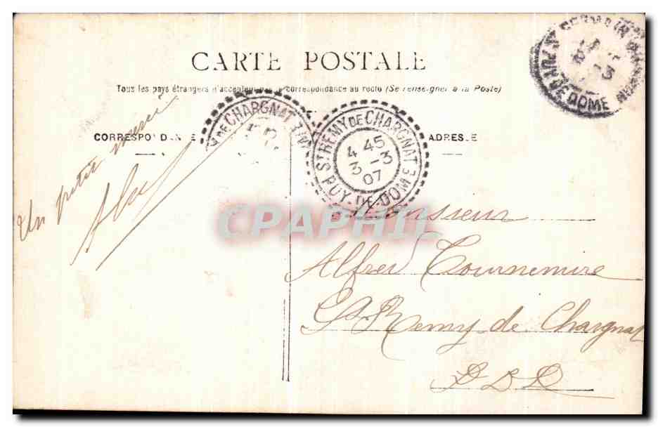 Soldat et jeune femme — scène de studio avec laitière — éditeur Venus, n°84/p — Verso