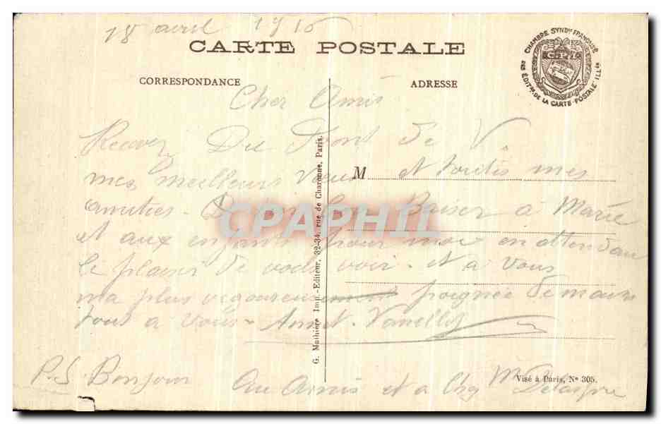 CPA Qui S Y Frotte S Y Pique Militaria Poilus — Reverso