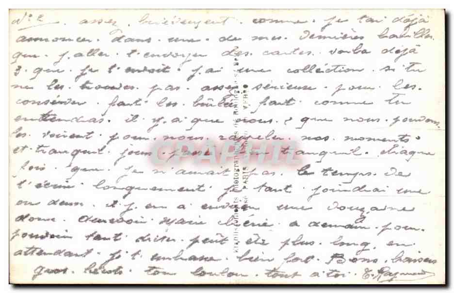 CPA Dans tes Bras Militaria FEmme — Rückseite