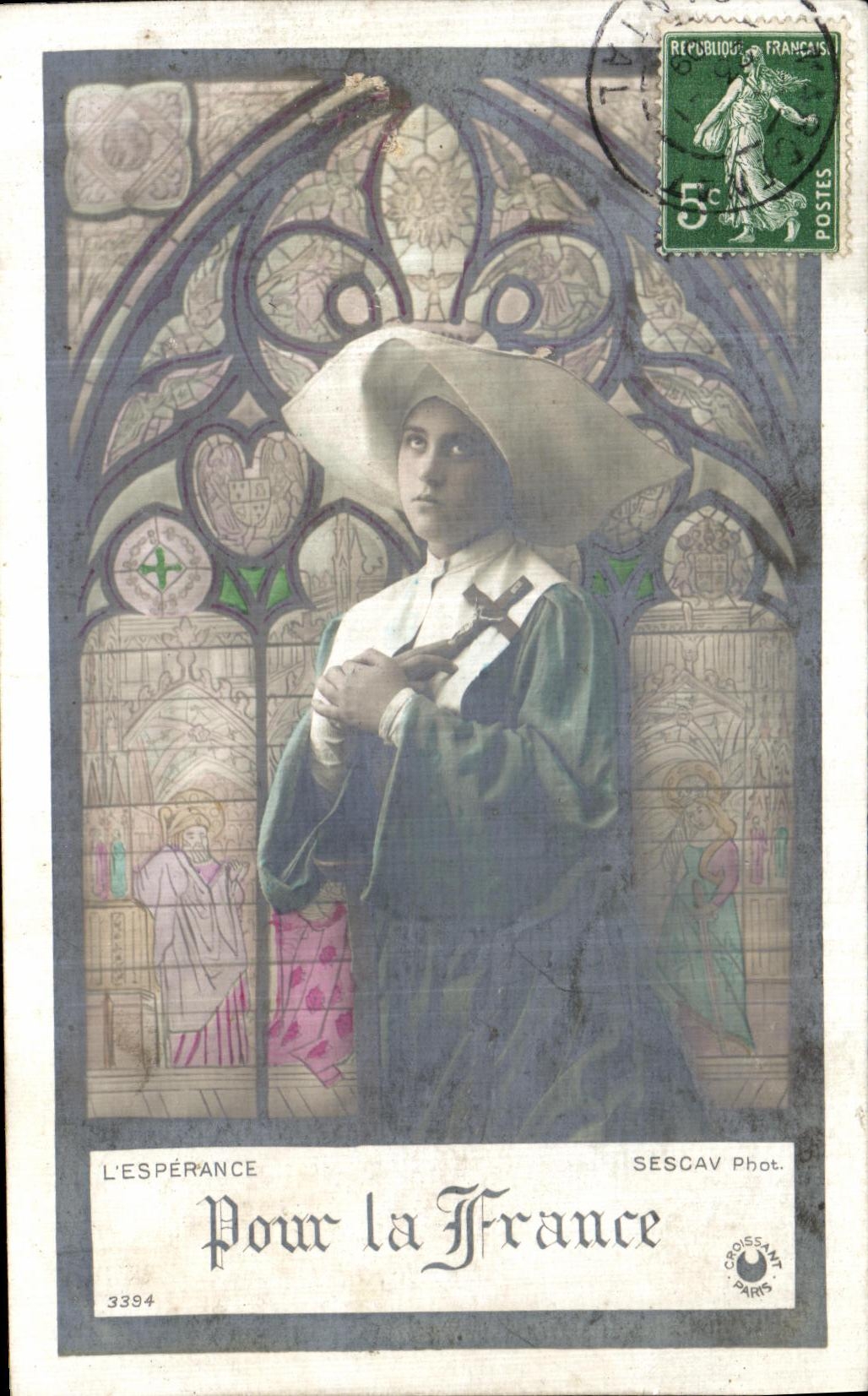 Die Hoffnung — Für Frankreich — Sescav Fotografie-Nr. 3394
