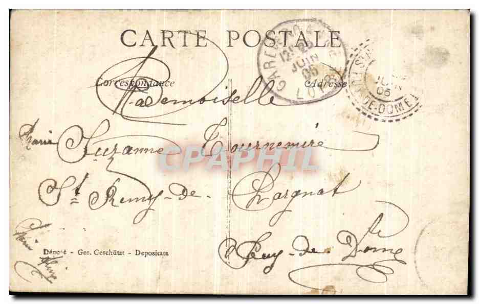 CPA Le Retour Militaria Marin FEmme — Verso