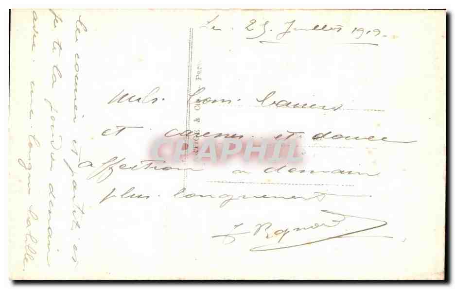 CPA Militaria 92eme rgt d infanterie Femme — Rückseite