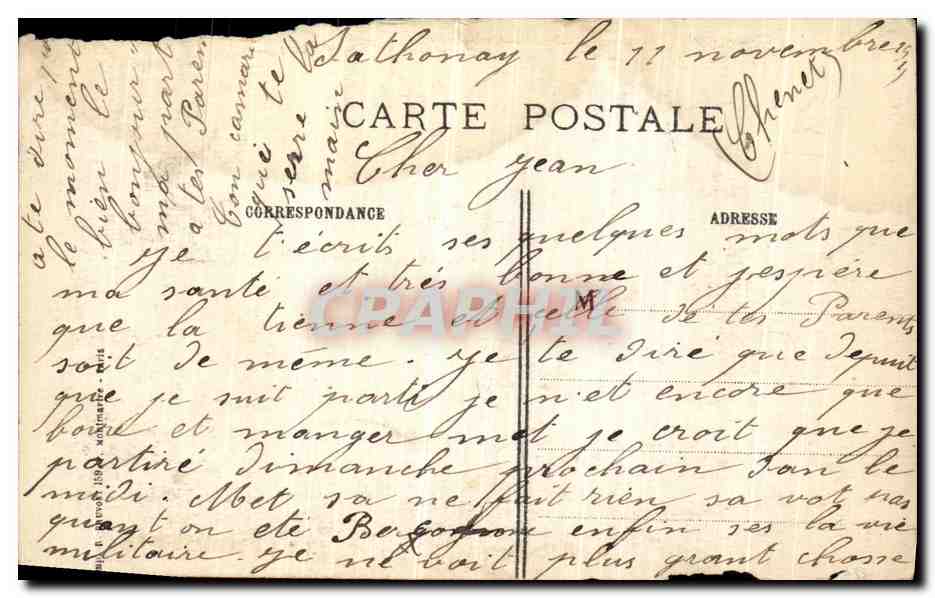 CPA La Grande Guerre Region Du Nord Nos fantassins se preparent a une attaque a la baionnette — Rückseite