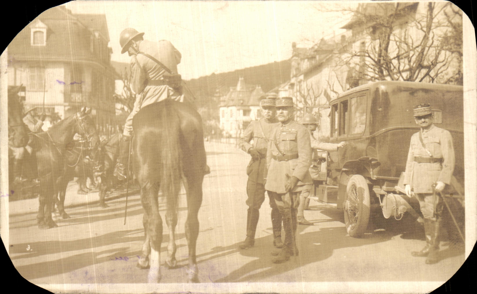 CARTE PHOTO Militaria Generaux