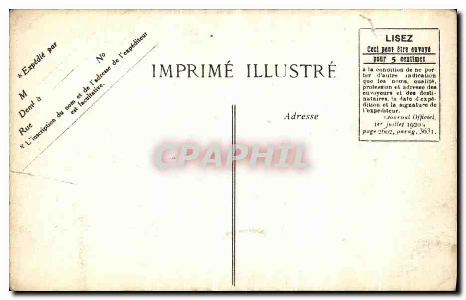 CPA Cinquantenaire De La Republique Anniversaire De L Armistice Novembre Gambetta  — Rückseite
