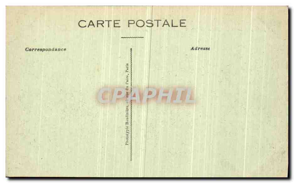 CPA Roye Ruines place d armes Entree de la rue des Minimes Militaria — Back