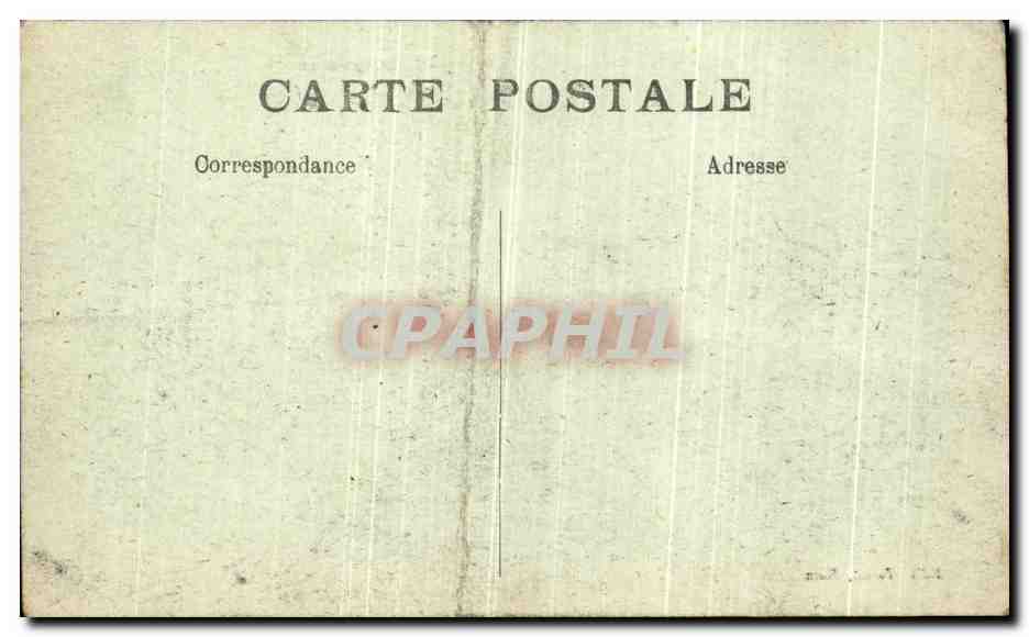 CPA Ham La Rue du Ceneral Foy Le Deblaiement — Back