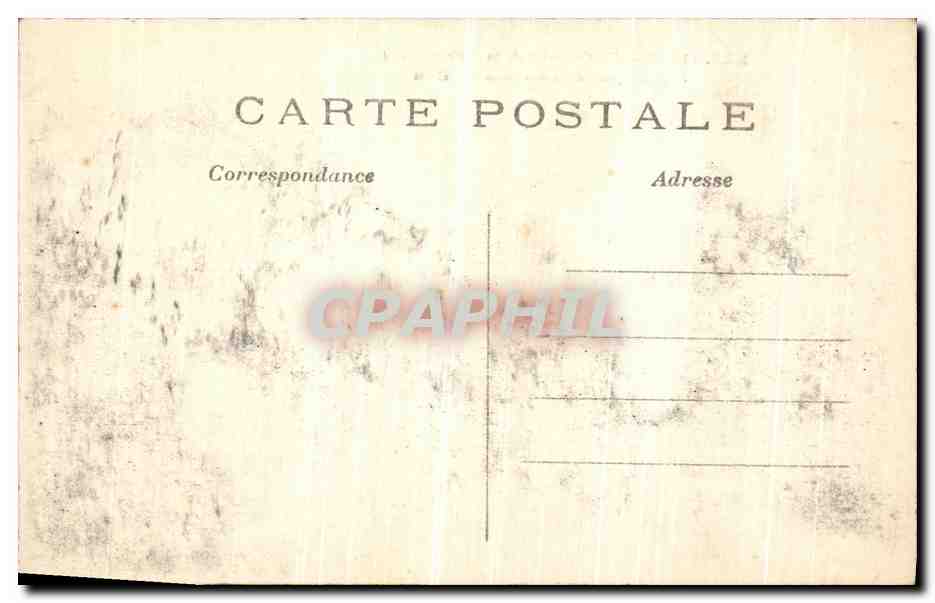 CPA Un quartier de la Ville d Albert Militaria — Rückseite