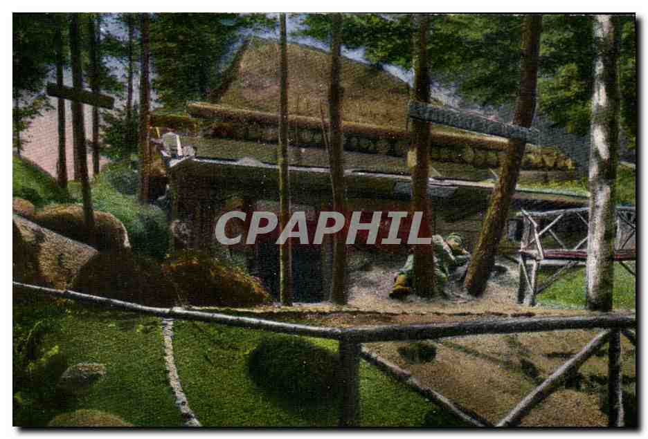 CPA Kriegsbilder aus den Vogesen Militaria