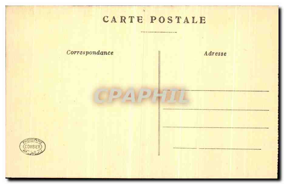 Châlons-sur-Marne — Rue Ste-Pudentienne — villes bombardées de la Marne — Grande Guerre 1914-1918 — Verso