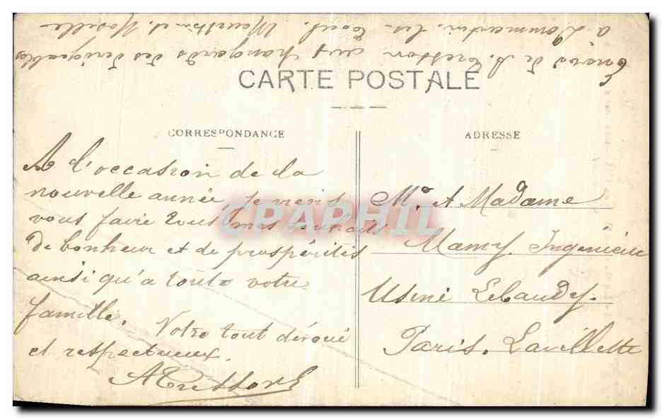 CPA La Guerre Grande Interleur de L Eglise d Etatvigny Militaria — Rückseite