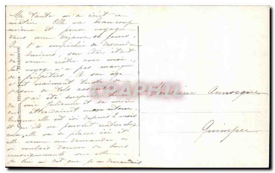 Proclamation de l'occupation allemande à Amiens — 15 septembre 1914 — éditée par la Collection Historique — Reverso