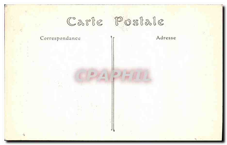 CPA La Guerre Aux Barbares Drapeau du 132eme regiment d infanterie Saint Blaise  — Rückseite