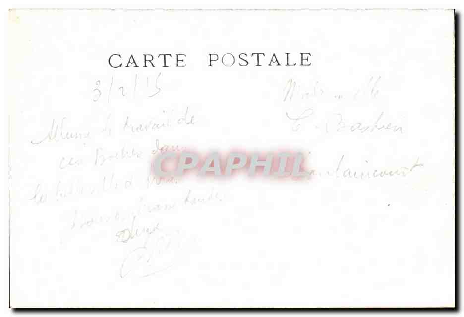 CPA Hotel De Ville Cote rue Jacques le Caron Militaria Arras — Rückseite