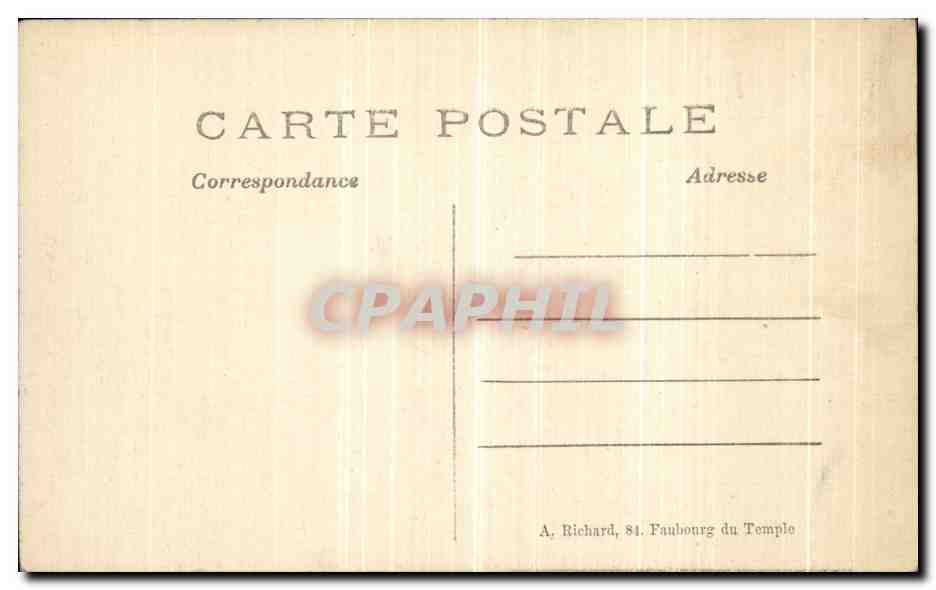 Convoi de Spahis Marocains traversant la forêt de Compiègne — A.R. 195 — Achterkant