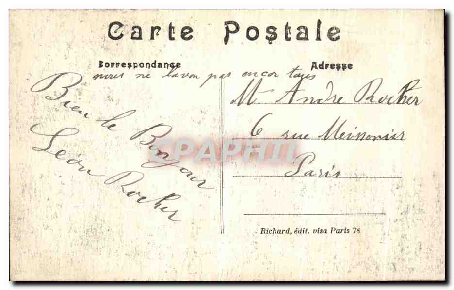 CPA Grande Guerre Notre Dame de Lorette apres le passage des barbares Militaria — Rückseite