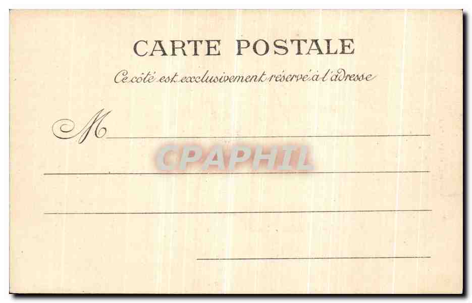 CPA Paris Gare du Nord Boulevard Denain — Rückseite