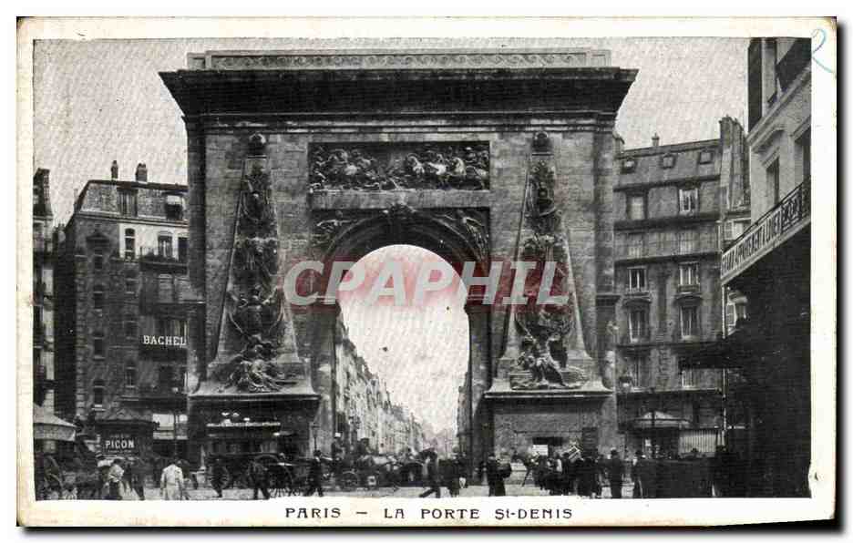 CPA Paris La Porte St Denis