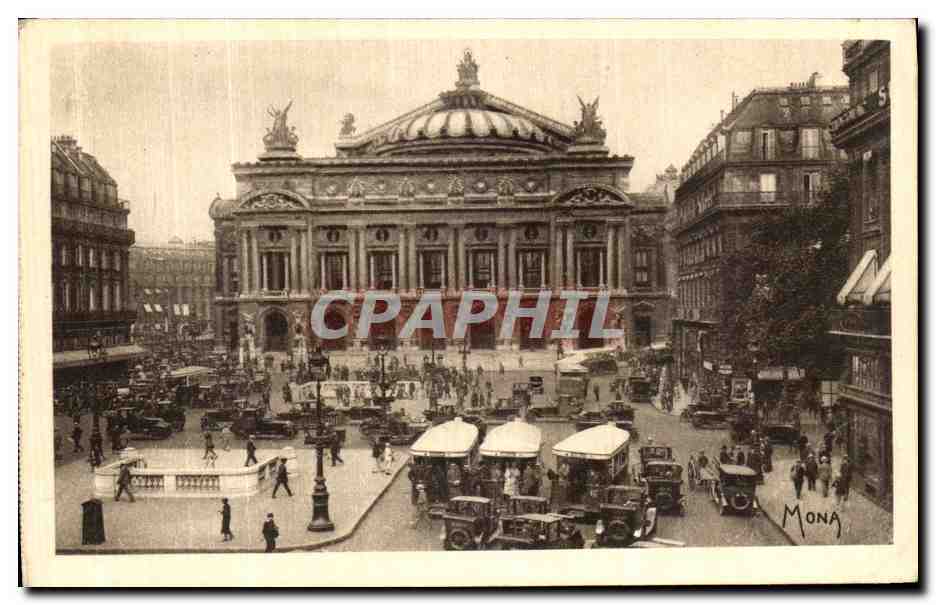 CPA Les Petits Tableaux De Paris La Place de L Opera 
