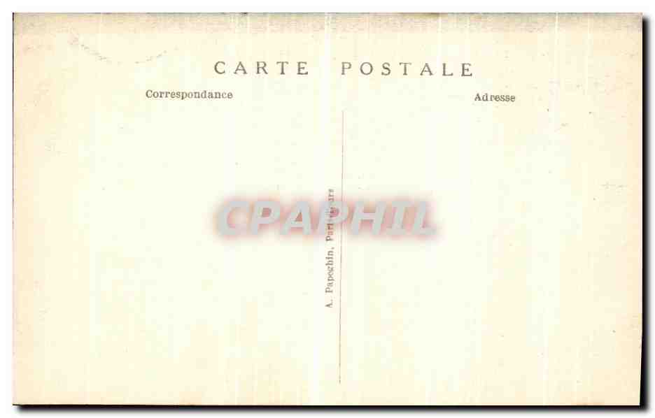 CPA Exposition Internationale Des Arts Decoratifs 1925 Vue de nuit — Verso