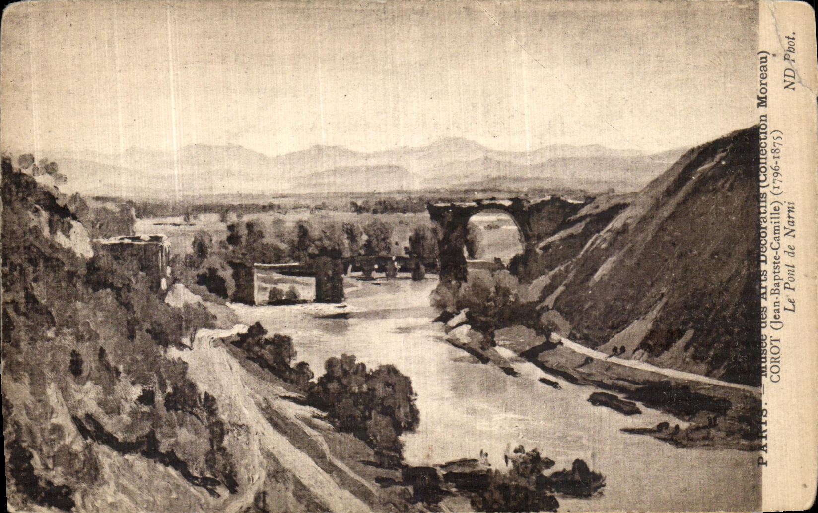 Le Pont de Narni — Musée des Arts Décoratifs — Collection Moreau