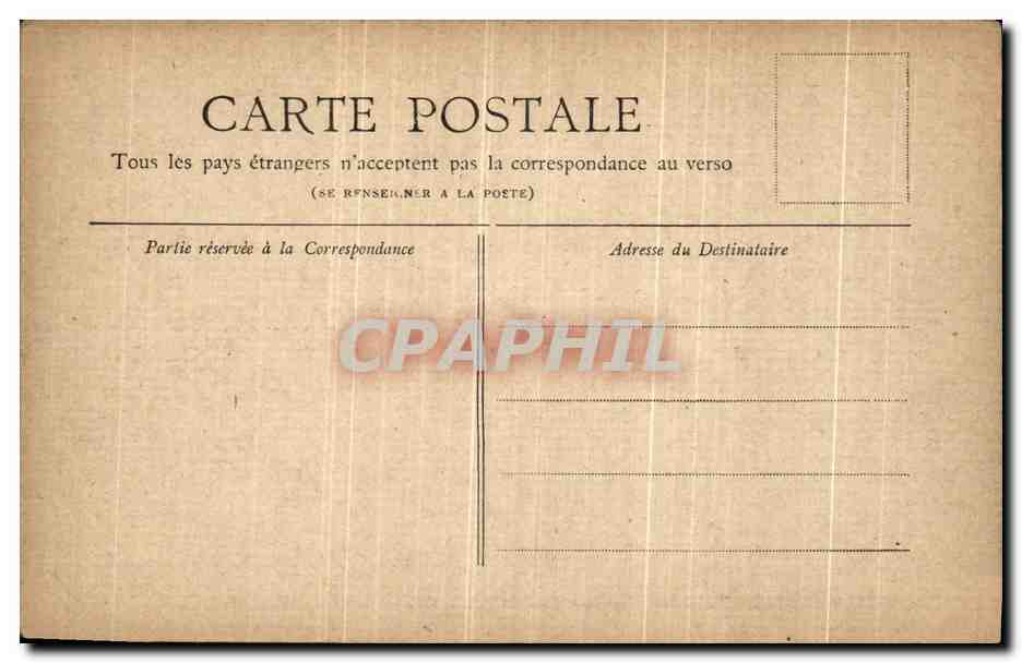 CPA Paris Le Bois de Boulogne Vue prise entre les deux lacs — Verso