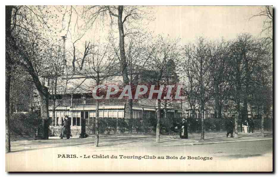 Paris - Le Chalet du Touring-Club au Bois de Boulogne