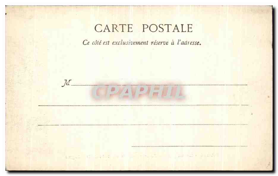 Paris - Le Chalet du Touring-Club au Bois de Boulogne — Rückseite