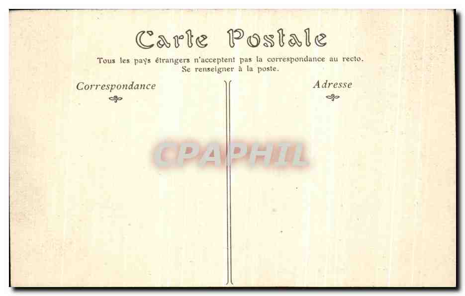 CPA Paris Bas Relief de la Republique 20 septembre 1792 — Verso