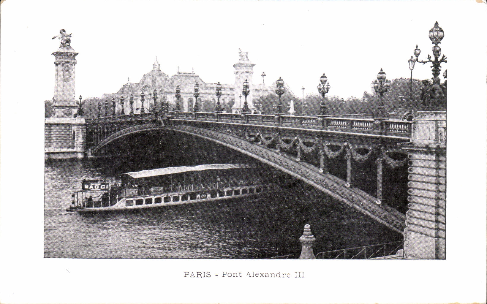 CPA Paris Pont Alexandre III Maggi