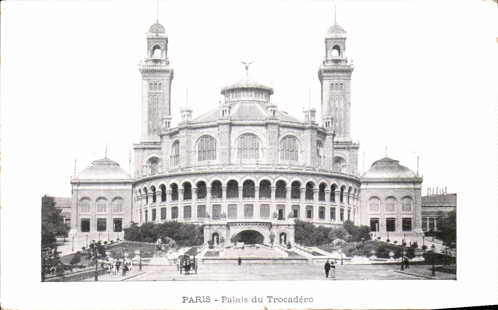 CPA Paris Palais du Trocadero 