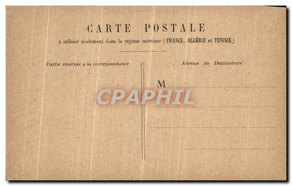 CPA Paris Palais du Trocadero  — Rückseite