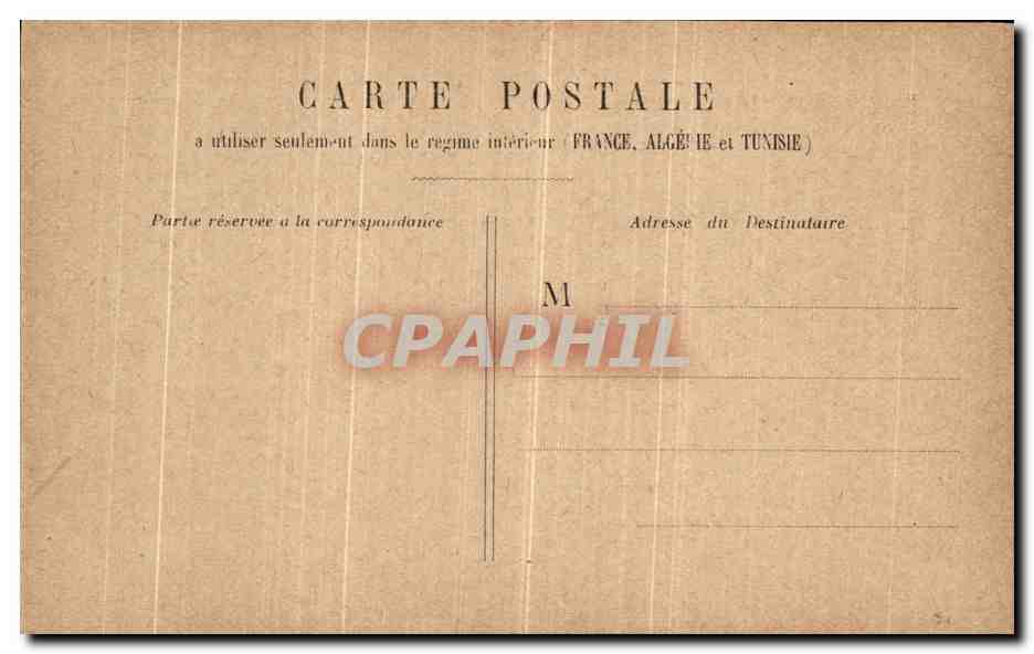 CPA Paris Le Grand Palais — Rückseite