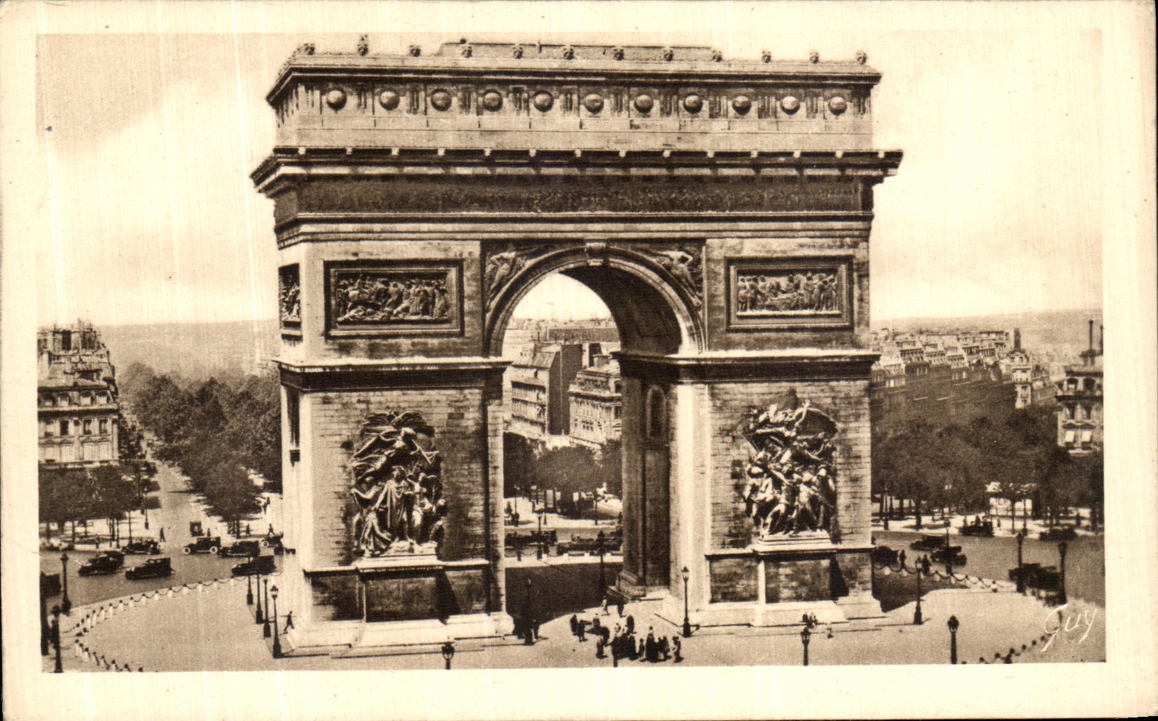 CPA Notre Beau Paris Arc De Triomphe de l Etoile