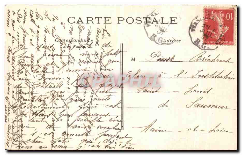 CPA La Savoyarde de Montmartre Francis Marguerite de Sacre Coeur  — Rückseite