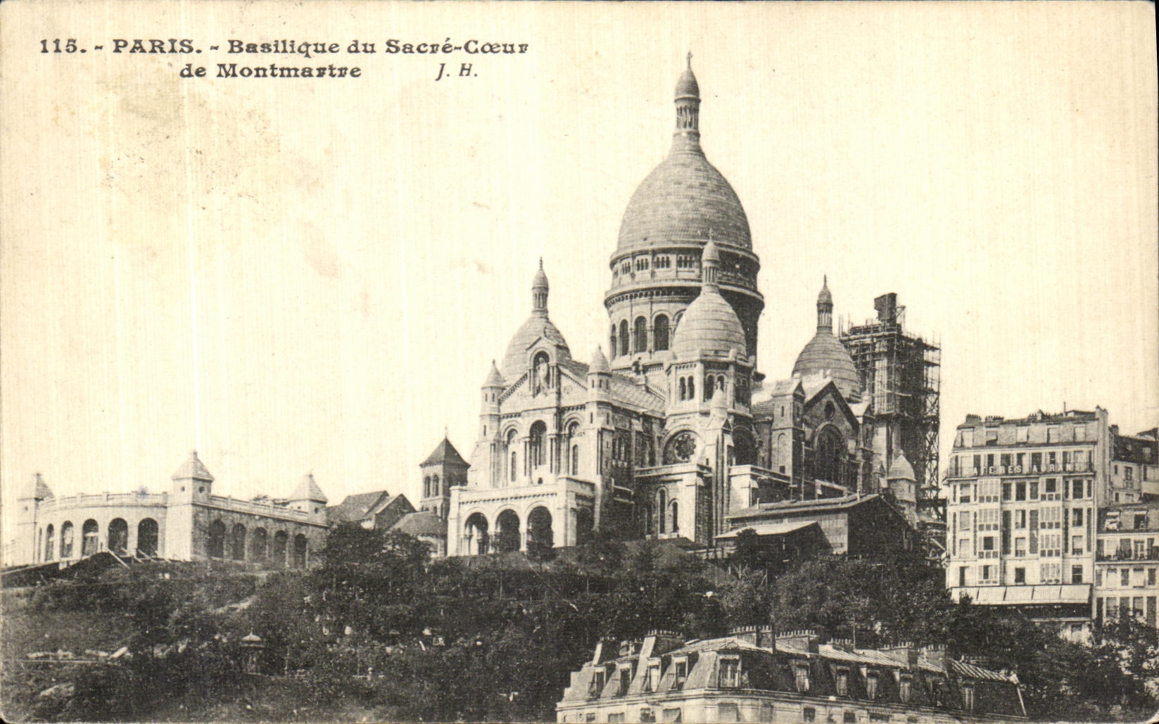 Paris - Basilika des Heiligen Herzens von Montmartre — J.H. n°115