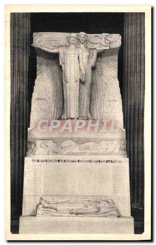 CPA Paris Le Pantheon Aux heros Inconnus aux Martyrs Ignores Morts Pour la Fance
