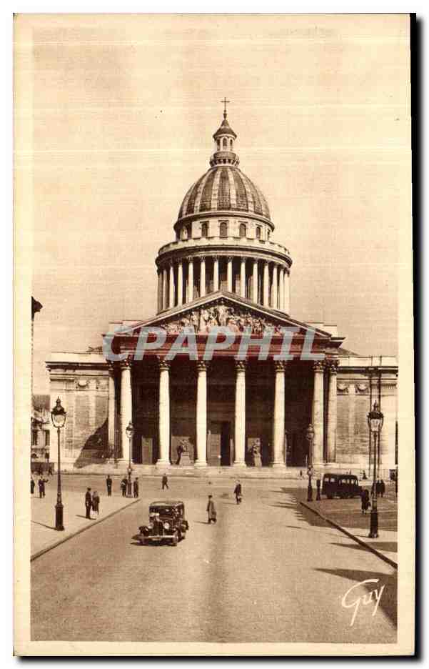 CPA Paris Et Ses Merveilles Le Pantheon
