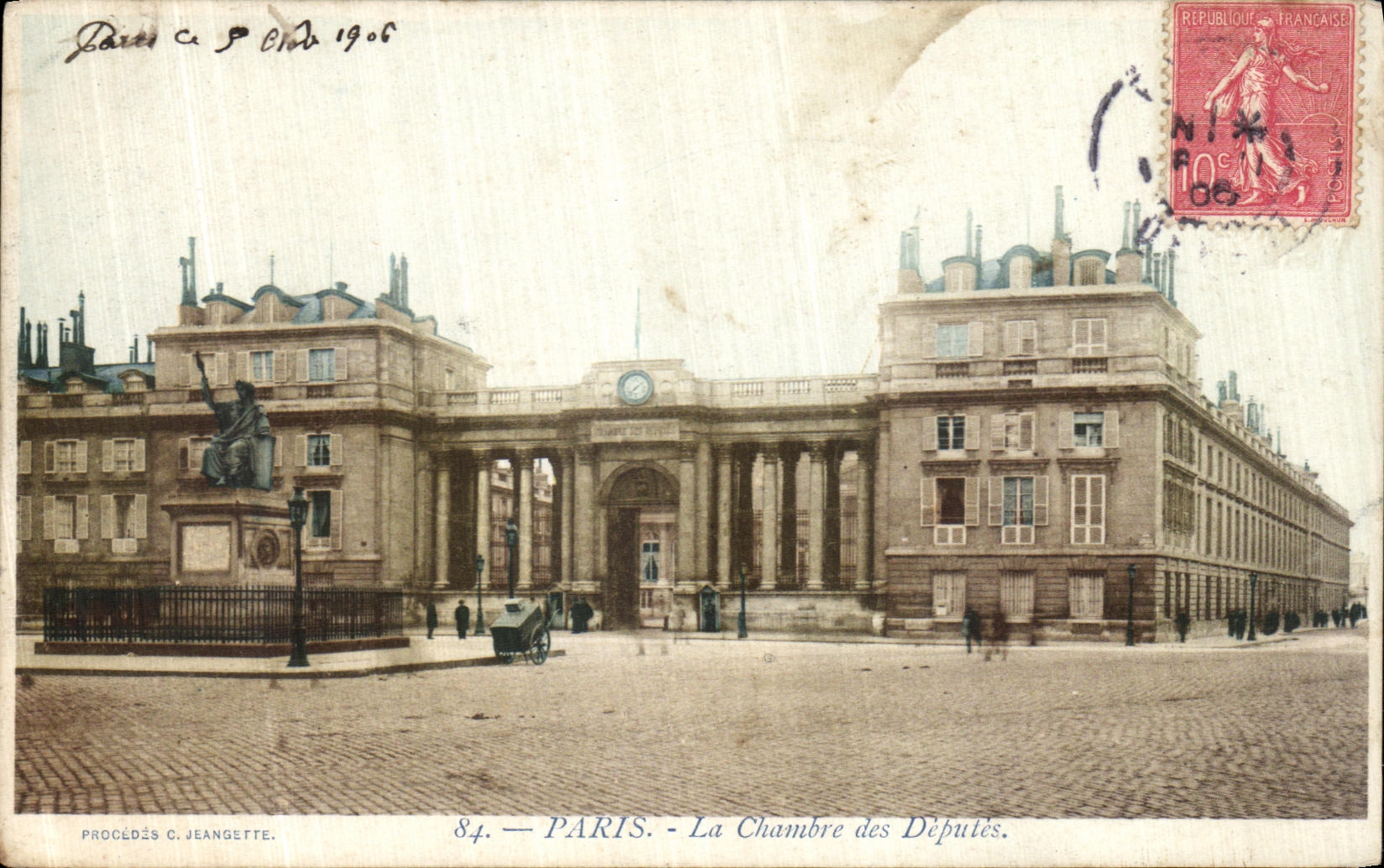 CPA Paris La Chambre des Deputes 