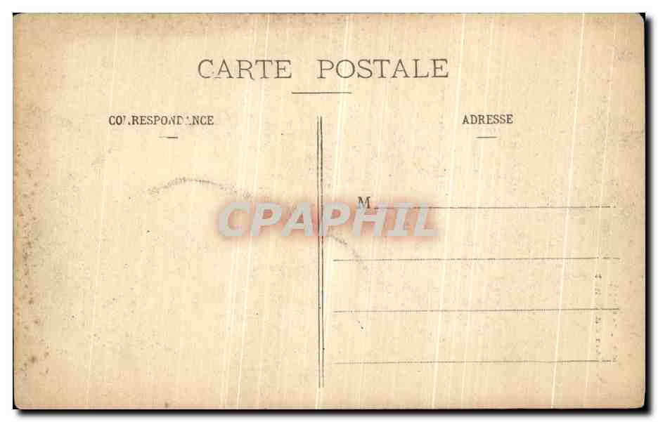 CPA Paris Le Palais du Senat — Verso