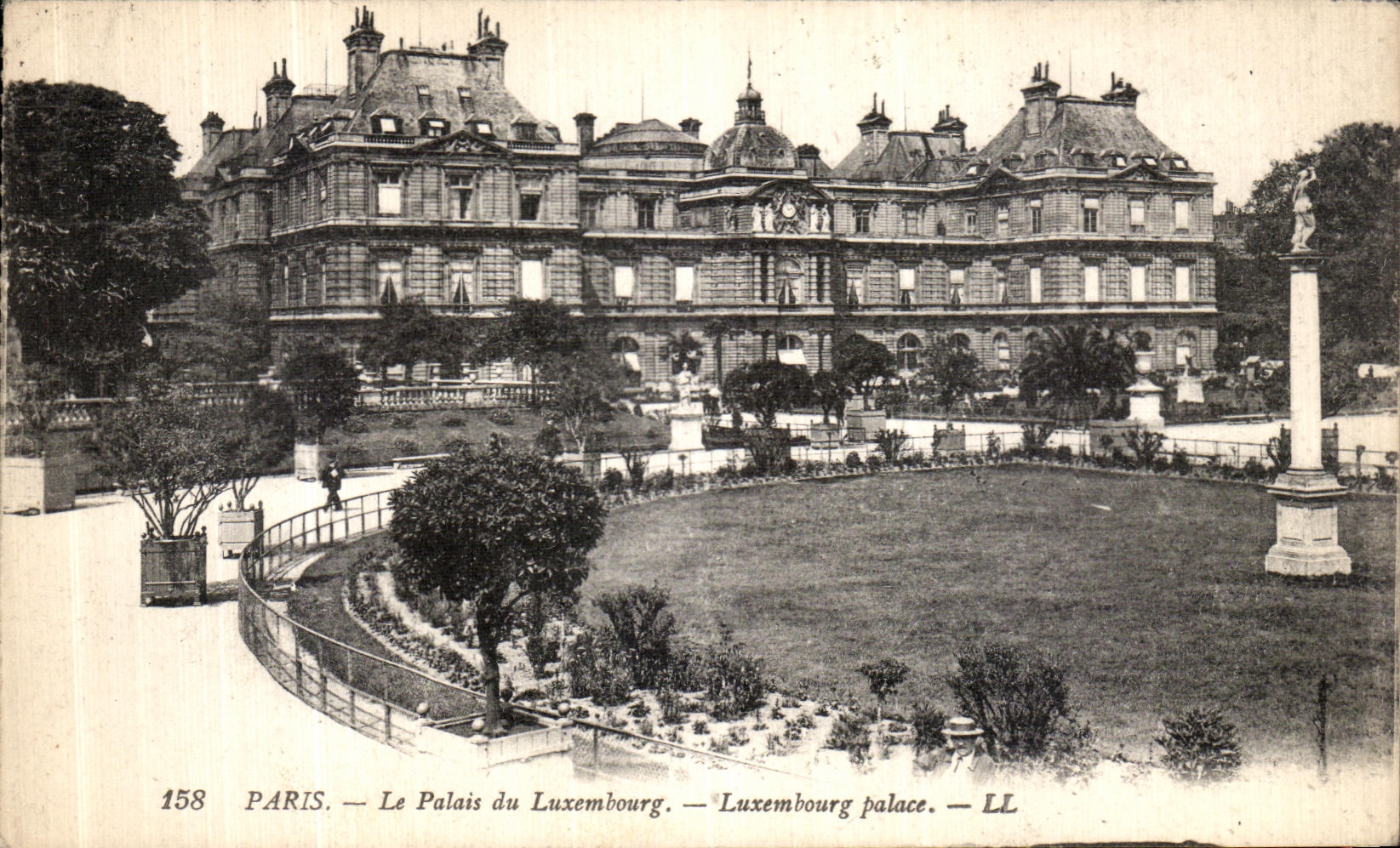 CPA Paris La Palais du Luxembourg 