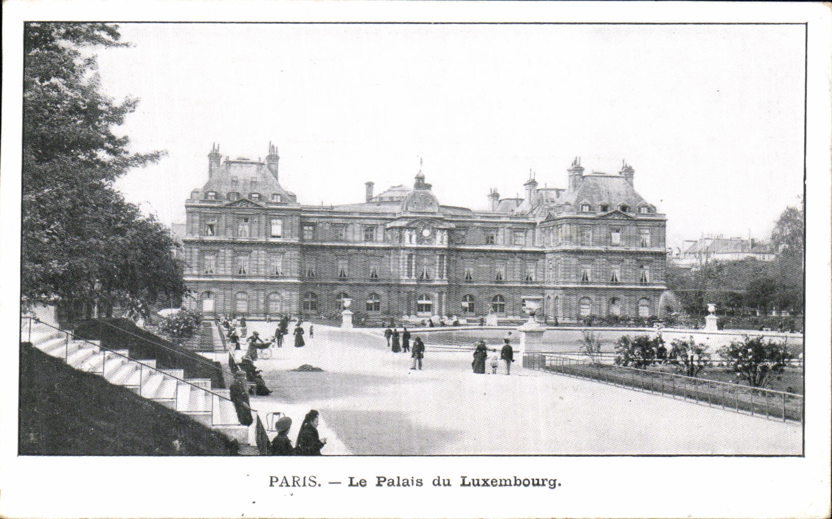 CPA Paris Palais du Luxembourg