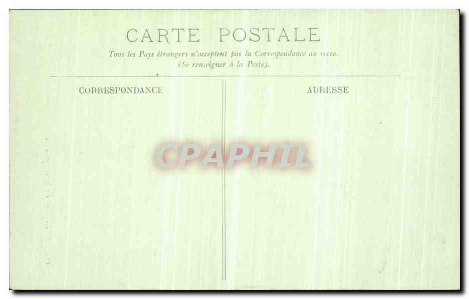 CPA Paris Le Senat  — Rückseite