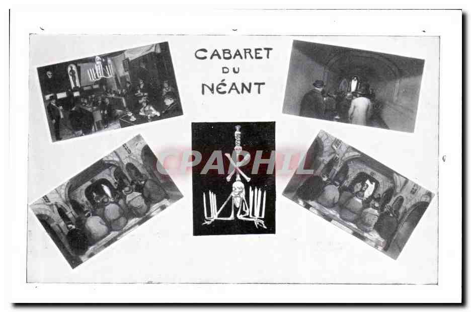 CPA Paris Cabaret Du Neant Montmartre