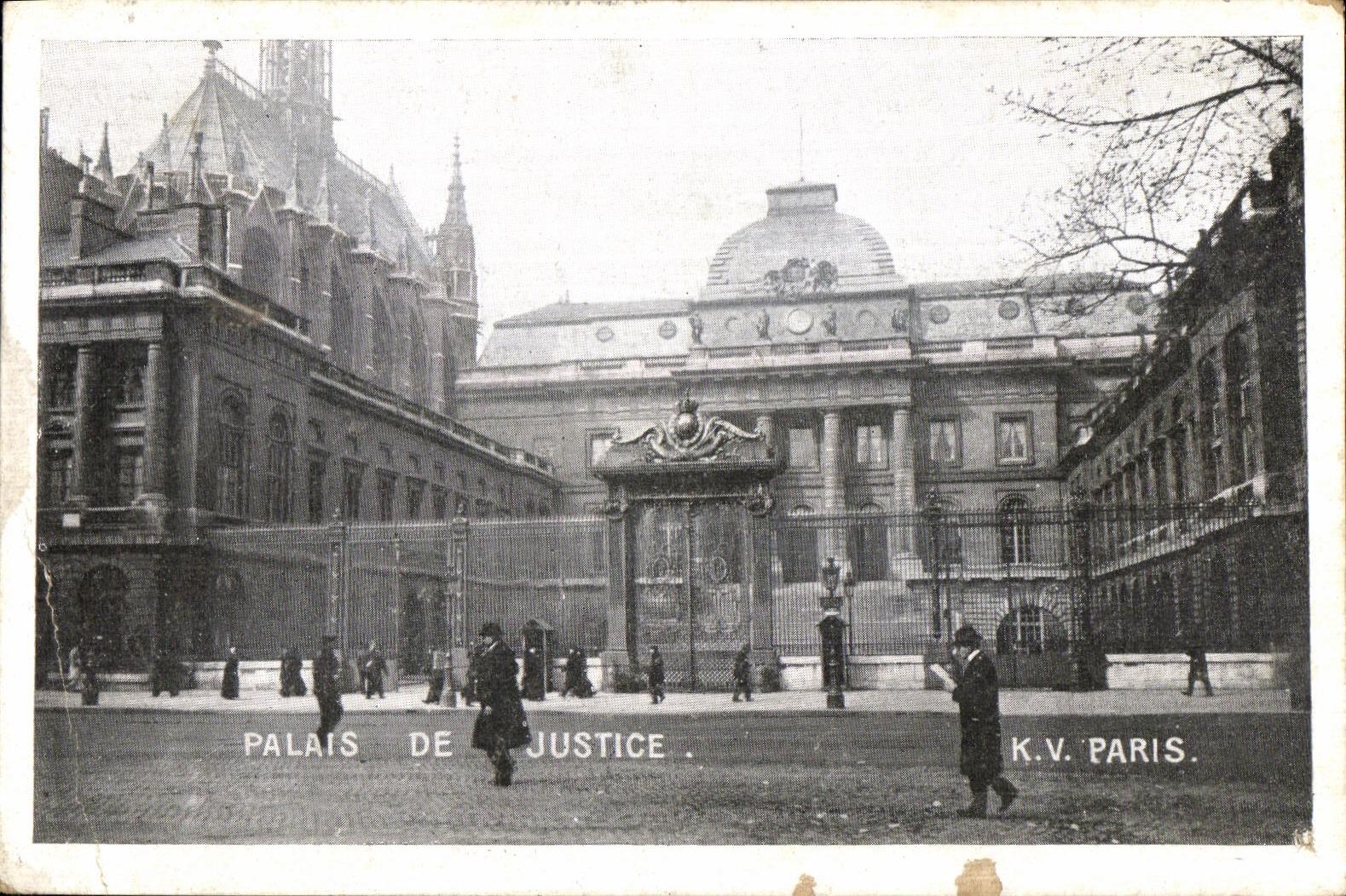 CPA Paris Palais De Justice