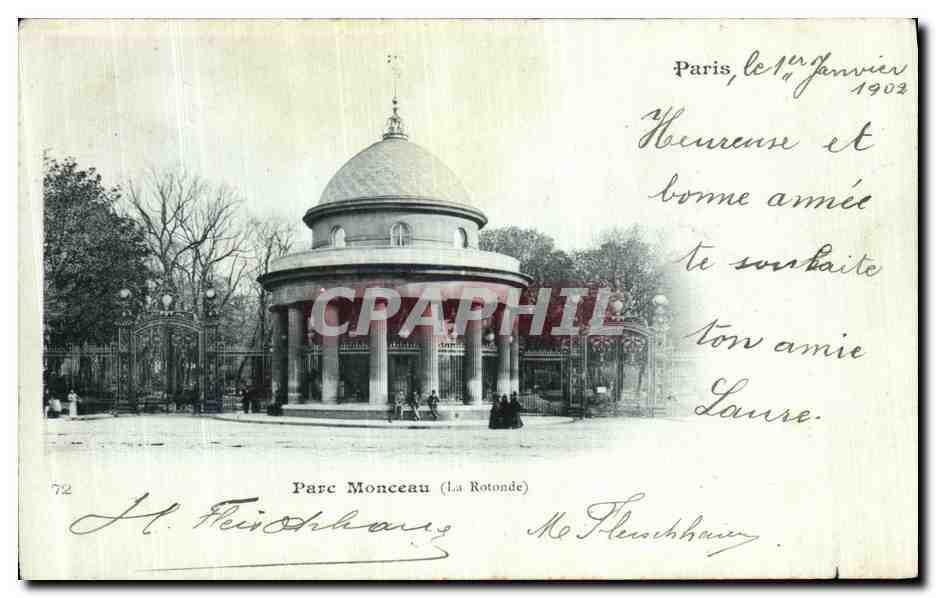 CPA Paris Parc Monceau