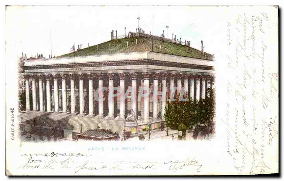 CPA Paris La Bourse 