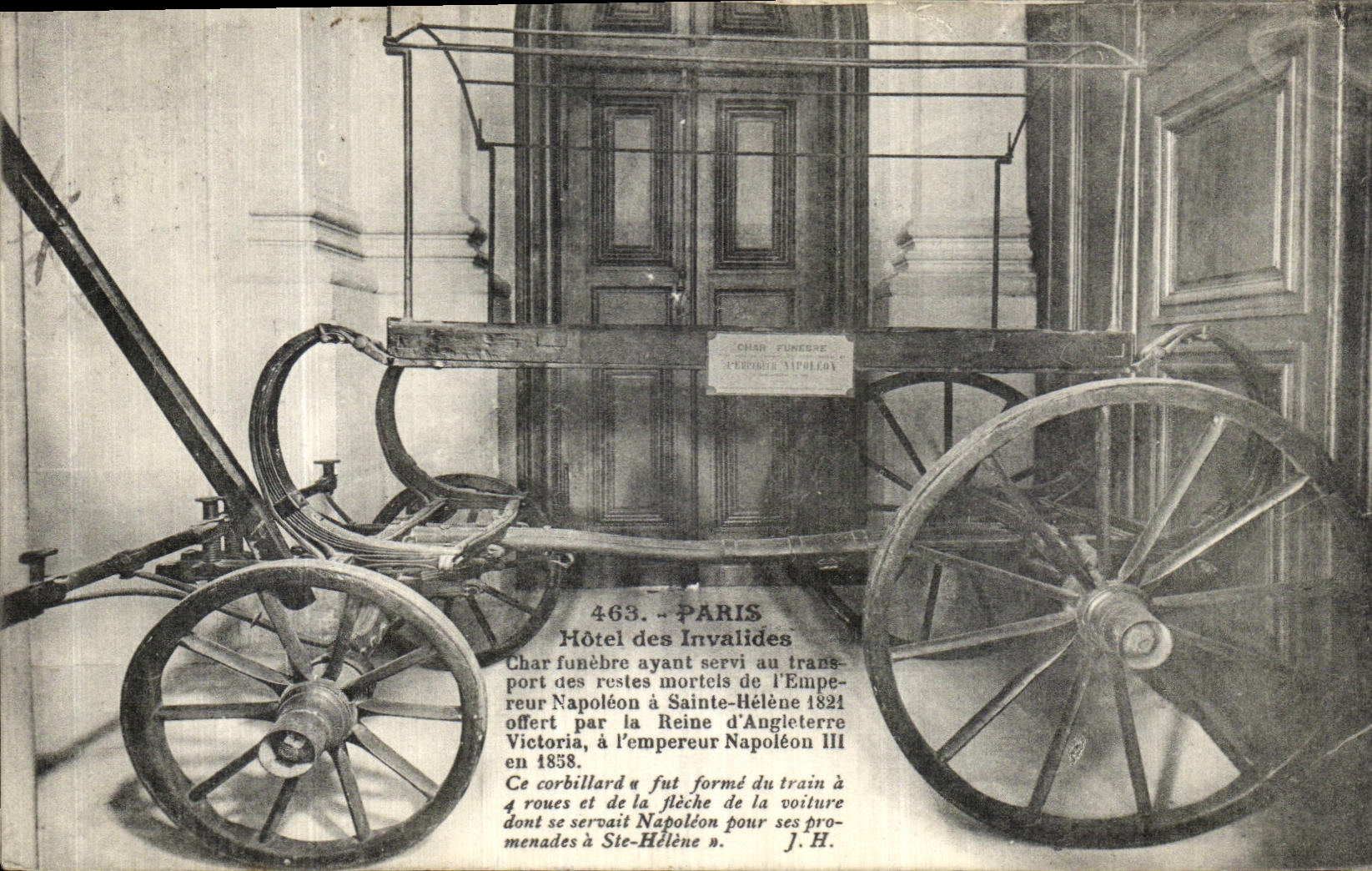 CPA Paris Hotel des Invalides Char funebre Napoleon 1er Sainte Helene 